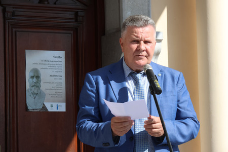 Odkritje kipa dr. Adolfa Obreze 05 Foto Ljubo Vukelič